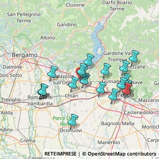 Mappa CAP, 25030 Erbusco BS, Italia (14.414)