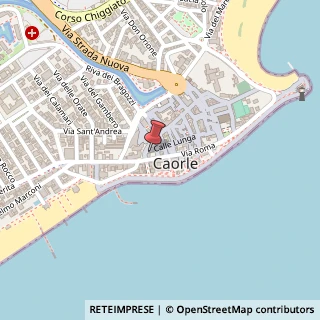 Mappa Calle Lunga, 2, 30021 Caorle, Venezia (Veneto)