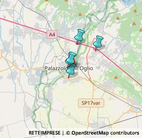 Mappa Via Giuseppe Zanardelli, 25036 Palazzolo sull'Oglio BS, Italia (6.02)