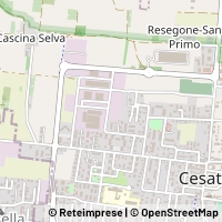 Térkép Cesate