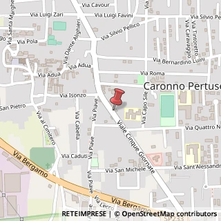Mappa Viale Cinque Giornate, 141, 21042 Caronno Pertusella, Varese (Lombardia)