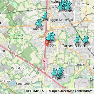 Mappa Via Luigi Bianchi, 21040 Origgio VA, Italia (2.7075)