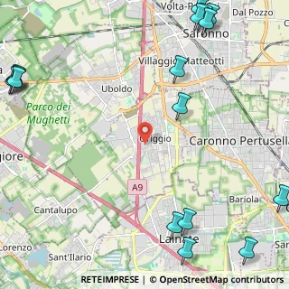 Mappa Via Luigi Bianchi, 21040 Origgio VA, Italia (3.58938)