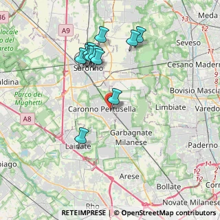 Mappa Piazza Vittorio Veneto, 21042 Caronno Pertusella VA, Italia (3.79077)