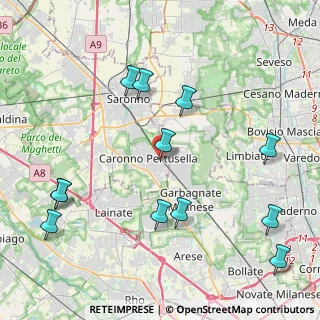Mappa Piazza Vittorio Veneto, 21042 Caronno Pertusella VA, Italia (4.88167)