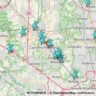 Mappa Piazza Vittorio Veneto, 21042 Caronno Pertusella VA, Italia (4.966)