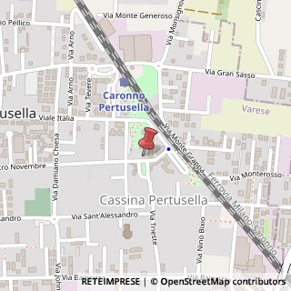 Mappa Piazza Vittorio Veneto, 115, 21042 Caronno Pertusella, Varese (Lombardia)