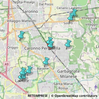 Mappa Piazza Vittorio Veneto, 21042 Caronno Pertusella VA, Italia (2.37364)