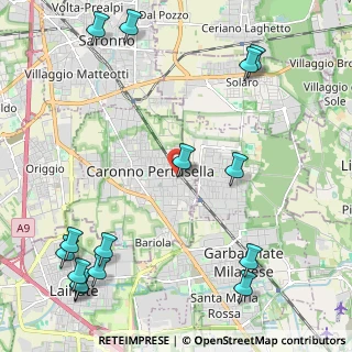 Mappa Piazza Vittorio Veneto, 21042 Caronno Pertusella VA, Italia (3.05533)