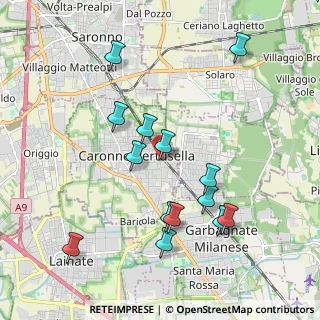 Mappa Piazza Vittorio Veneto, 21042 Caronno Pertusella VA, Italia (1.98857)