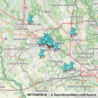 Mappa Piazza Europa, 20025 Legnano MI, Italia (4.85333)