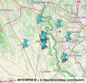 Mappa SS 32, 28047 Oleggio NO, Italia (4.84583)