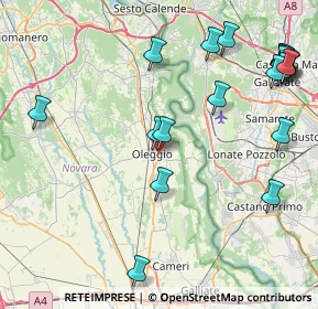 Mappa SS 32, 28047 Oleggio NO, Italia (10.578)