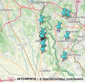 Mappa SS 32, 28047 Oleggio NO, Italia (5.41917)