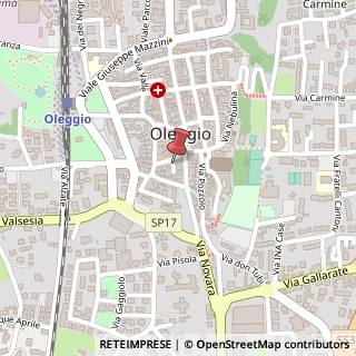 Mappa Vicolo Gola,  8, 28047 Oleggio, Novara (Piemonte)