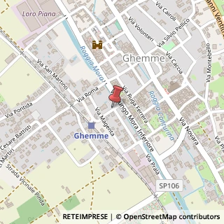 Mappa Via Patriarca, 4, 28072 Ghemme, Novara (Piemonte)
