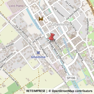 Mappa Via Patriarca, 2, 28074 Ghemme, Novara (Piemonte)