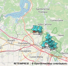 Mappa Via dei Rii, 25064 Rodengo-Saiano BS, Italia (6.75308)