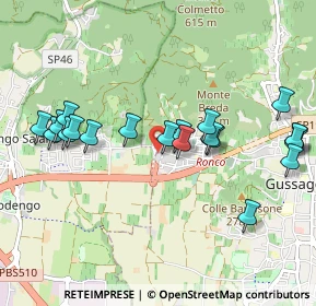 Mappa Via dei Rii, 25064 Rodengo-Saiano BS, Italia (1.028)