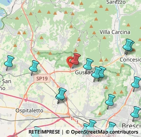 Mappa Via dei Rii, 25064 Rodengo-Saiano BS, Italia (6.1065)