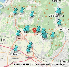 Mappa Via dei Rii, 25064 Rodengo-Saiano BS, Italia (3.95176)