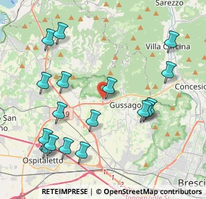 Mappa Via dei Rii, 25064 Rodengo-Saiano BS, Italia (4.47412)