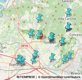 Mappa Via dei Rii, 25064 Rodengo-Saiano BS, Italia (4.2675)