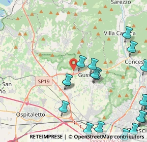 Mappa Via dei Rii, 25064 Rodengo-Saiano BS, Italia (6.093)