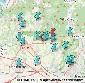 Mappa Via dei Rii, 25064 Rodengo-Saiano BS, Italia (3.76158)