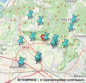 Mappa Via dei Rii, 25064 Rodengo-Saiano BS, Italia (3.74063)