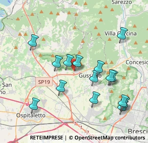 Mappa Via dei Rii, 25064 Rodengo-Saiano BS, Italia (3.97)