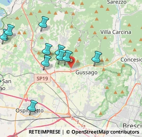 Mappa Via dei Rii, 25064 Rodengo-Saiano BS, Italia (4.45364)