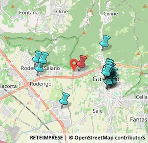 Mappa Via dei Rii, 25064 Rodengo-Saiano BS, Italia (1.7545)
