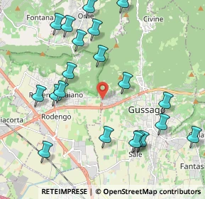 Mappa Via dei Rii, 25064 Rodengo-Saiano BS, Italia (2.3465)