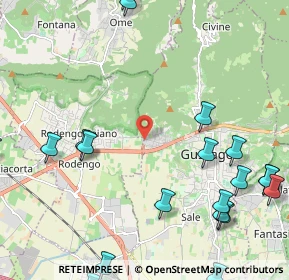 Mappa Via dei Rii, 25064 Rodengo-Saiano BS, Italia (3.0615)