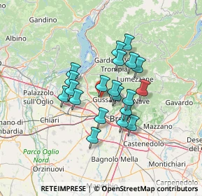 Mappa Via dei Rii, 25064 Rodengo-Saiano BS, Italia (10.095)