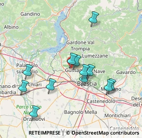 Mappa Via dei Rii, 25064 Rodengo-Saiano BS, Italia (14.47083)