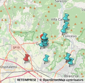 Mappa Via Due Mori, 25064 Piazza BS, Italia (3.43615)