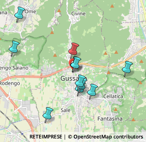 Mappa Via Due Mori, 25064 Piazza BS, Italia (1.76364)