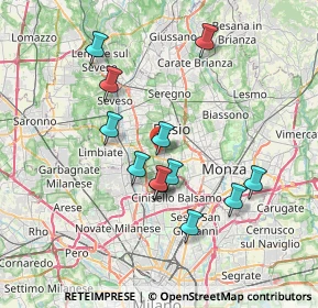 Mappa Via Mantova, 20834 Nova Milanese MB, Italia (6.61)