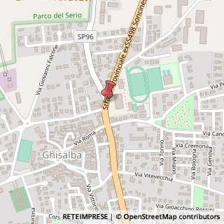 Mappa Via Provinciale, 28, 24050 Ghisalba, Bergamo (Lombardia)