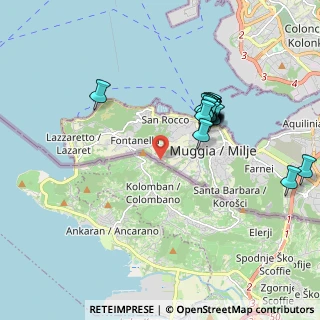 Mappa Località Pisciolon, 34015 Muggia TS, Italia (1.689)