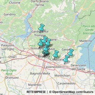 Mappa Via Prignole, 25073 Bovezzo BS, Italia (8.13)