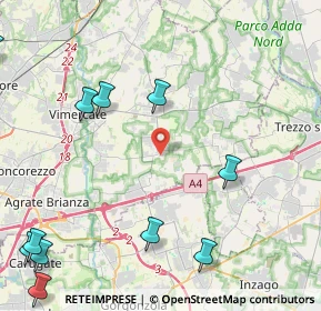 Mappa Via Foppani, 20876 Ornago MB, Italia (6.475)