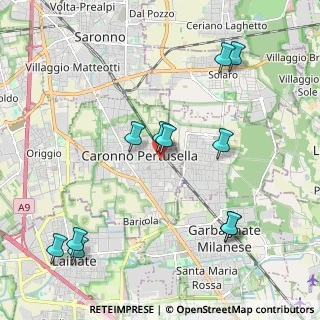 Mappa Via Ludovico Ariosto, 21042 Caronno Pertusella VA, Italia (2.30545)