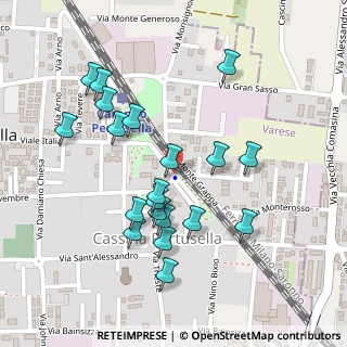 Mappa Piazza cardinal ferrari, 21042 Caronno Pertusella VA, Italia (0.236)