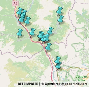 Mappa Via Resistenza, 11026 Pont-Saint-Martin AO, Italia (6.94588)