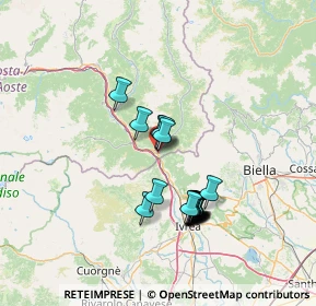 Mappa Via Sarus, 11026 Pont-Saint-Martin AO, Italia (12.208)