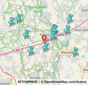 Mappa E64, 20056 Grezzago MI, Italia (3.78727)