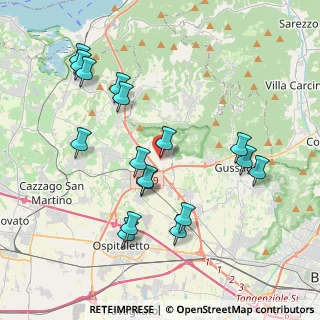 Mappa Via Giovanni XXIII, 25050 Rodengo-Saiano BS, Italia (4.03706)